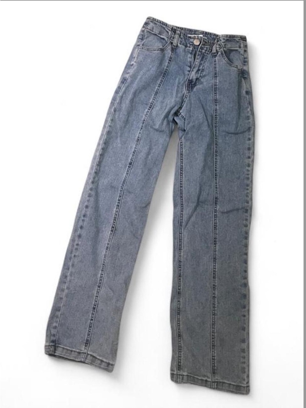 Light Blue Women’s Straight-Leg Jeans